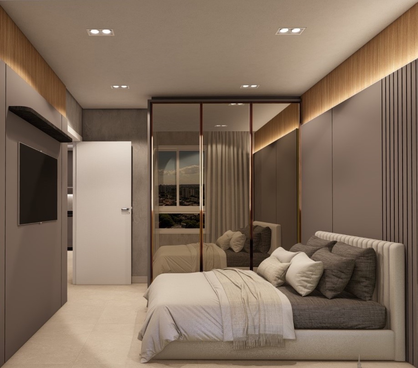 Apartamento Final 05 e 06 · render do interior